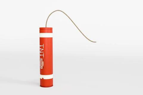 Dynamite isolated on white background イラスト素材