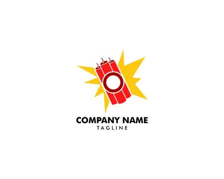 Dynamite logo Stock Illustration