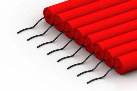 Dynamite sticks 無料イラスト素材