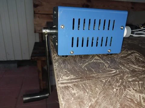 Dynamo machine for generating electrical energy 스톡 사진