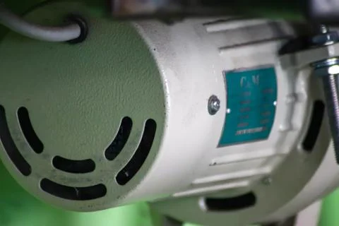 Dynamo sewing machine - Image Stock Photos