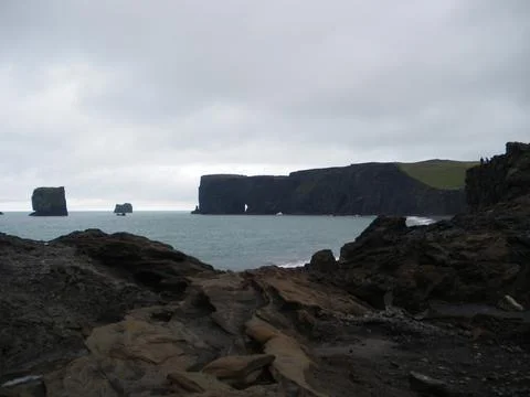 Dyrholaey Stock Photos