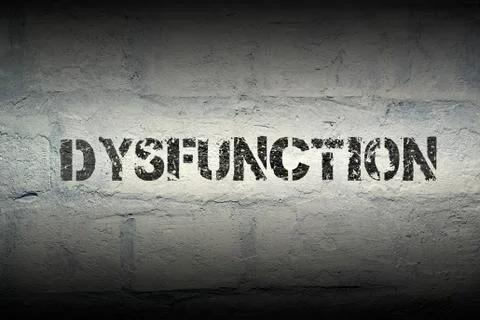 Dysfunction WORD grunge イラスト素材