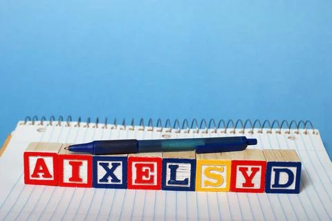 Dyslexia Difficulties Foto stock