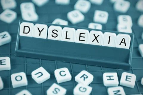 Dyslexia Foto stock