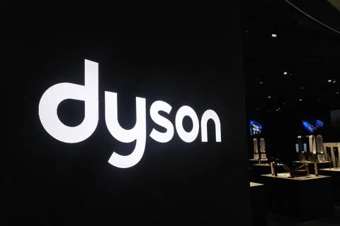Dyson sign. Foto stock