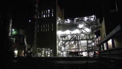 DYSTOPIAN BUILDING Stock Footage 85014409