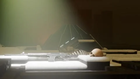 A dystopian future after a nuclear disaster Vidéo 274848997