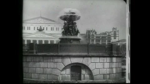 Dziga Vertov - Man with a Movie Camera (1929) Stock Footage