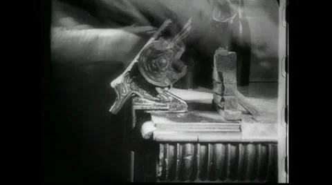 Dziga Vertov - Man with a Movie Camera (1929) Stock Footage