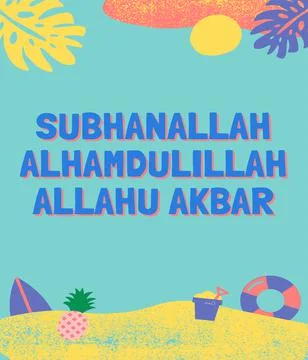 Dzikir Stock Illustration