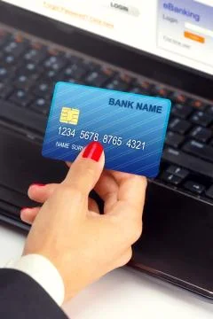 E-banking. Stock Photos