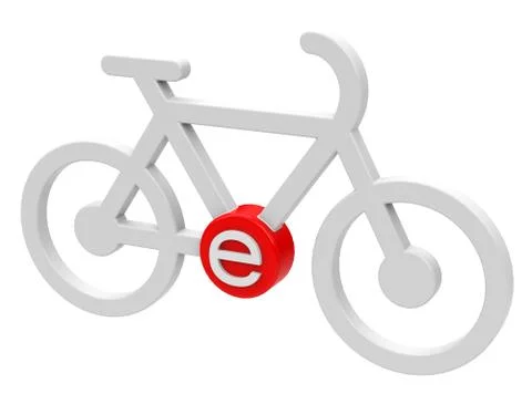 The e-bike Stock Illustration