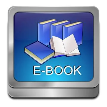 E-Book Button Stock Illustration