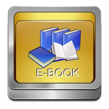E-Book Button Stock Illustration