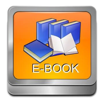 E-Book Button Stock Illustration