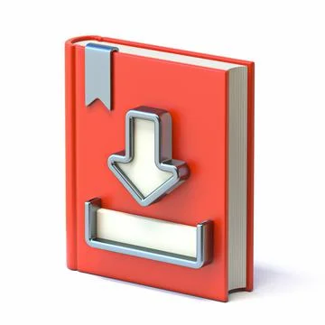 E-Book download 3D Stock Illustration