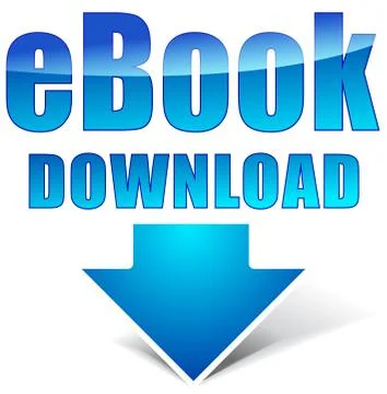 E-book download icon イラスト素材