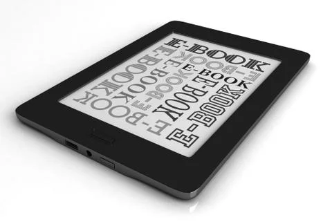 E-book Stock Illustration