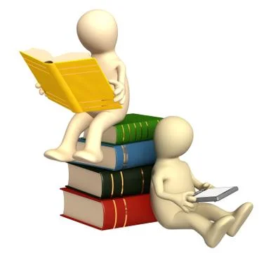 E-book Stock Illustration