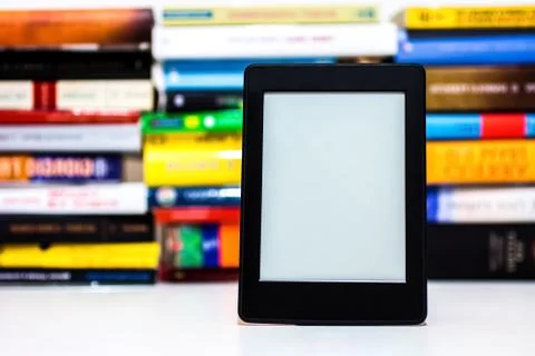 E-Book reader Stock Photos