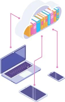 E-book reading concept icon graphic illustration Ilustración de archivo