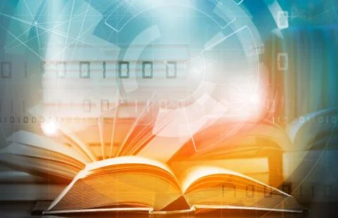 E books concept Stock Photos