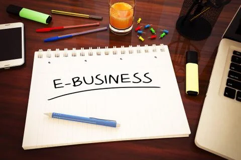 E-Business Stock Illustration