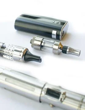 E-cig atomizers Stock Photos