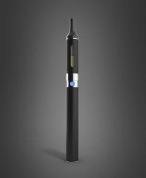 E- cigarette Device to smokeless smoking 3d render on gradient backgrownd Illustrazione stock