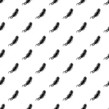 E coli bacteria pattern vector seamless Stock Illustration