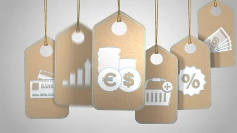 E-commerce and finance concept 스톡 동영상 71264713