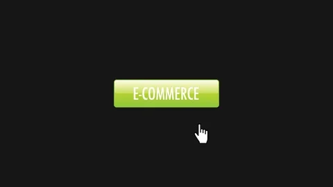 E-commerce button Stock Footage 87014879