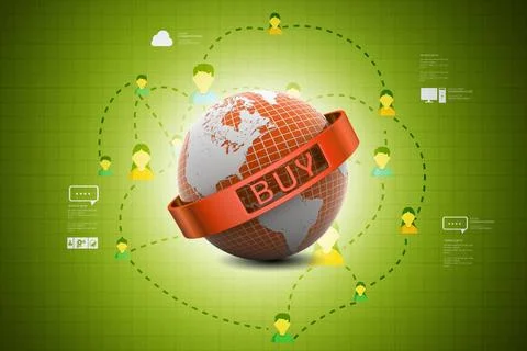 E-commerce concept e-commerce concept Copyright: xZoonar.com/brijithxxvija... 스톡 사진