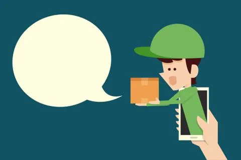 E-commerce concept Stock Illustration