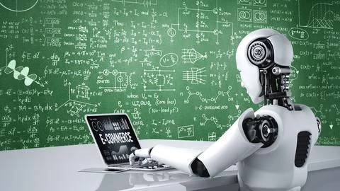 E-commerce data software provide modish dashboard for sale analysis Stock-Illustration