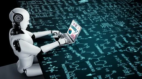 E-commerce data software provide modish dashboard for sale analysis 库存照片