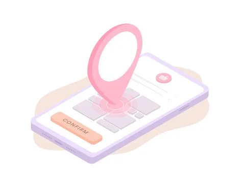 E-commerce delivery concept with smartphone and order confirmation. Same-day Stock Illustration