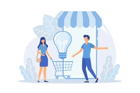 E-commerce development website development, online shopping app, sale platf.. Stock Illustration