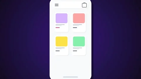 E-Commerce Flash Sale Vídeos de archivo 342480617