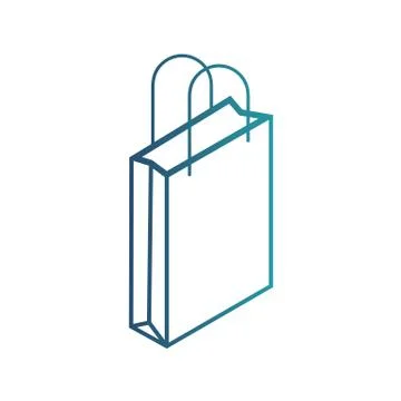 E-commerce flat design concept. Shopping bag. Sales shopping. Cart icon Stock Illustration