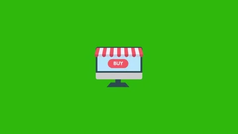 E-commerce icon animation. Stock Footage 146504396