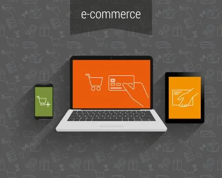 E-commerce Stock Illustration