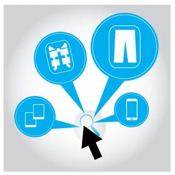 E-commerce Stock Illustration