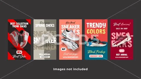 E-Commerce Instagram Stories PSD Template
