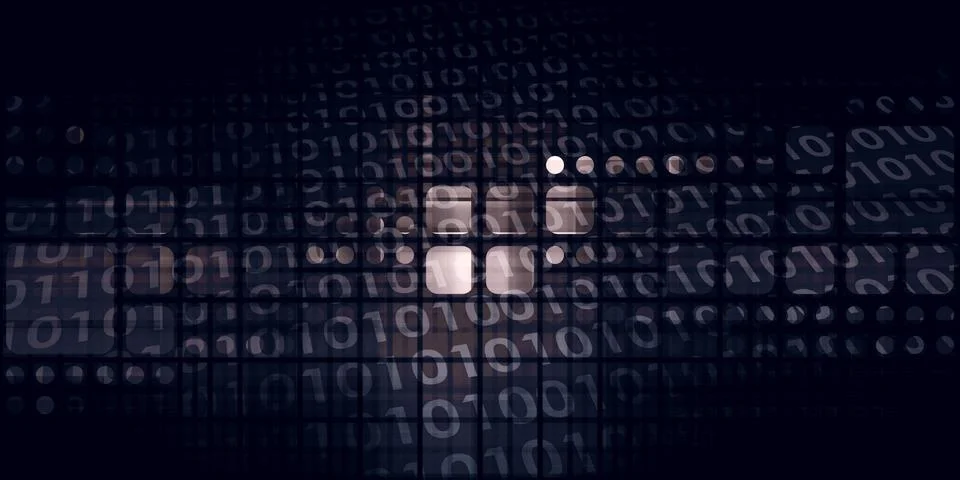 E-Commerce or Ecommerce Illustrazione stock