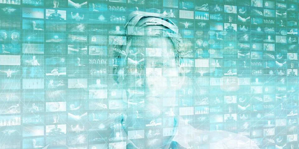 E-Commerce or Ecommerce Illustrazione stock