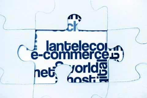 E- commerce Foto stock