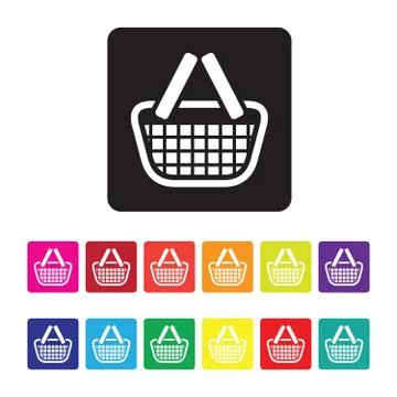 E-commerce sales icon set Stock Illustration