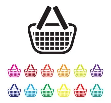 E-commerce sales icon set 스톡 일러스트